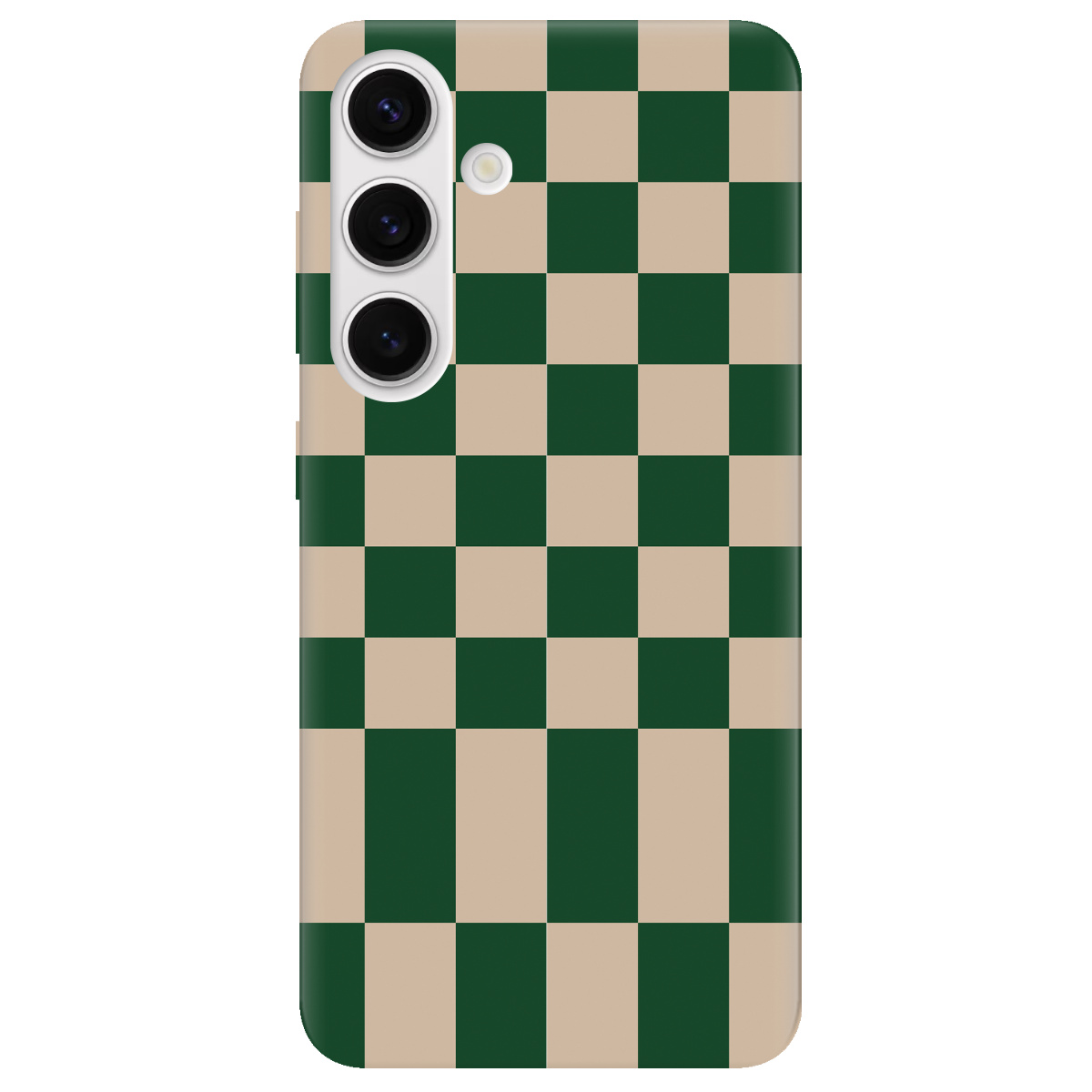 Чохол для Samsung Galaxy S25 Plus прозорий Green chess - фото 1 - Чохли для телефонів