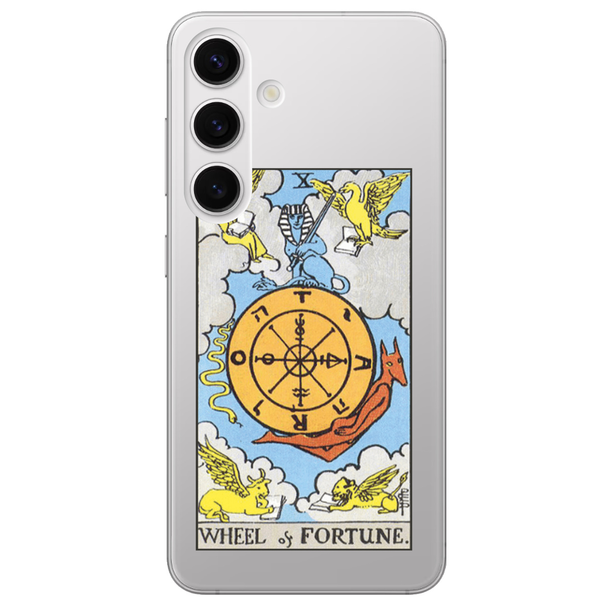 Чохол для Samsung Galaxy S24 Plus прозорий Wheel of Fortune - фото 1 Чохол для Samsung Galaxy S24 Plus прозорий Wheel of Fortune - фото 1 - Чохли для телефонів