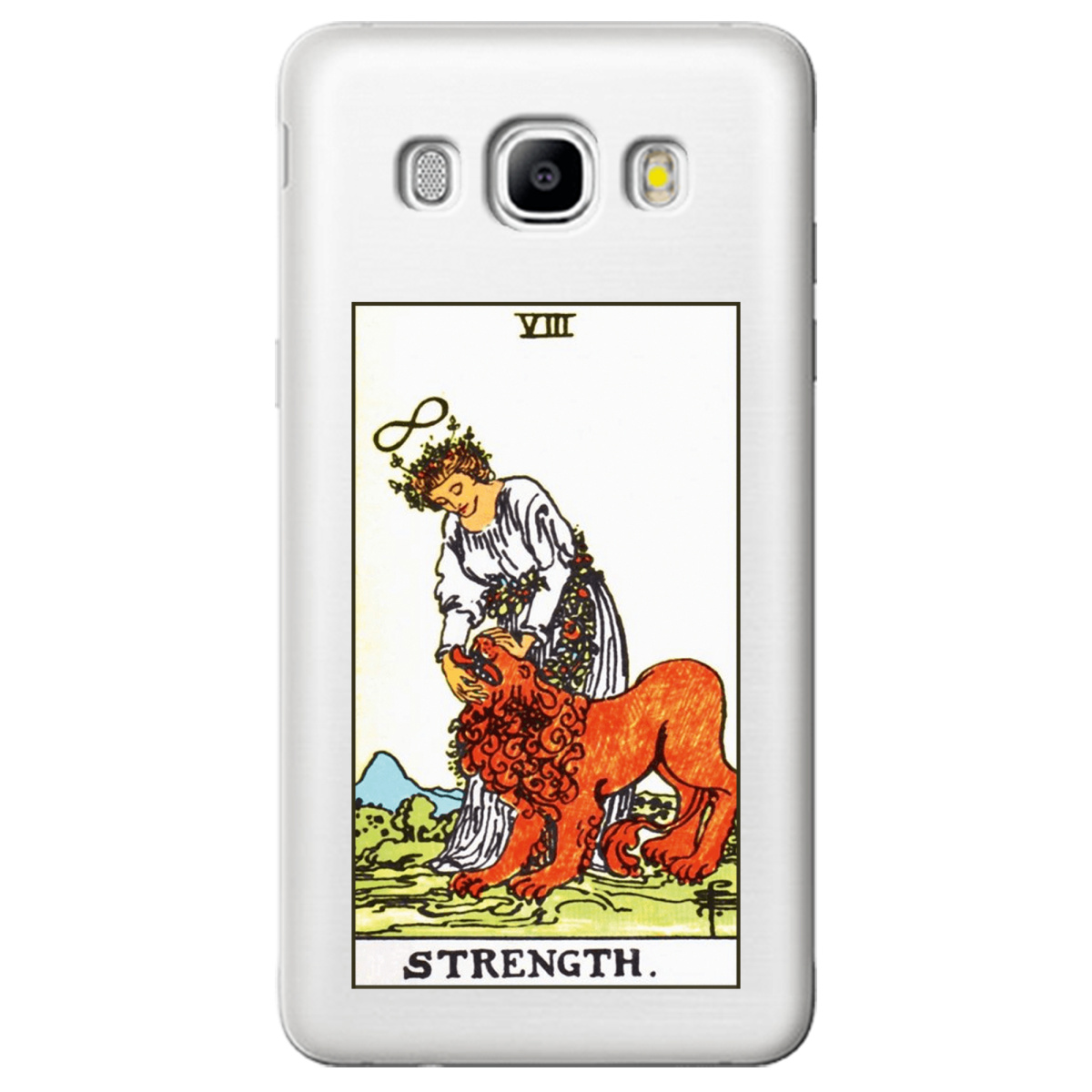 Чохол для Samsung Galaxy J5 2016 прозорий Таро Сила - фото 1 - Чохли для телефонів