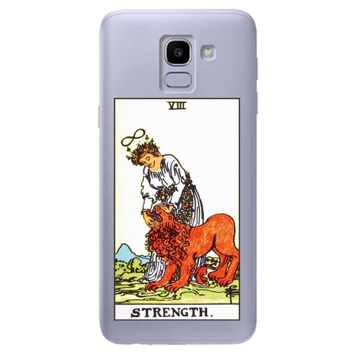 Чохол для Samsung Galaxy J6 2018 прозорий Таро Сила - фото 1 - Чохли для телефонів