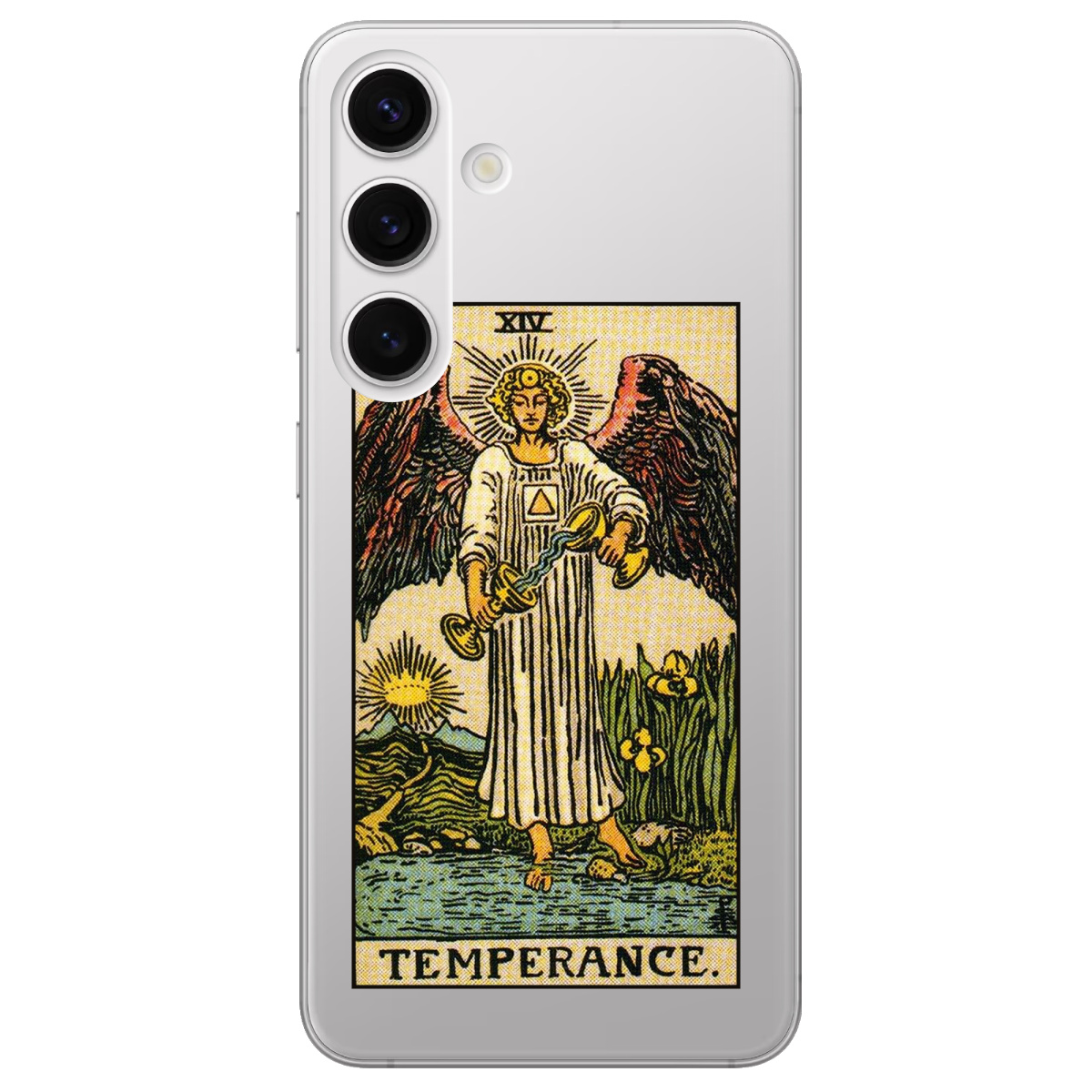 Чехол для Samsung Galaxy S25 Plus прозрачный Temperance - фото 1 - Чехлы для телефонов