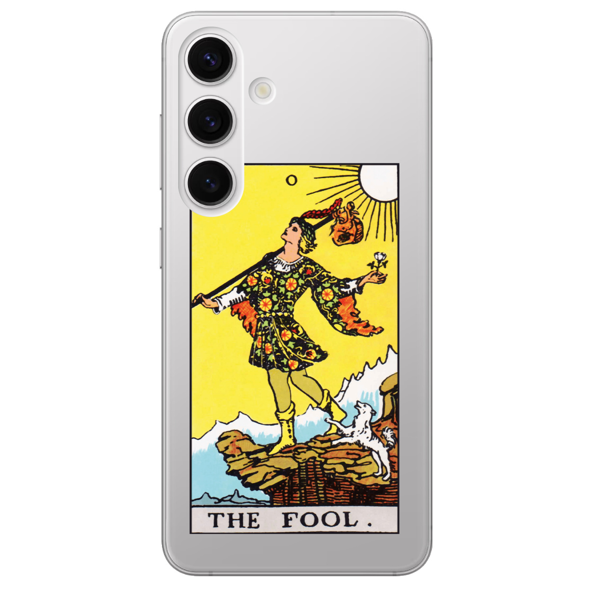 Чехол для Samsung Galaxy S24 Plus прозрачный The Fool - фото 1 - Чехлы для телефонов