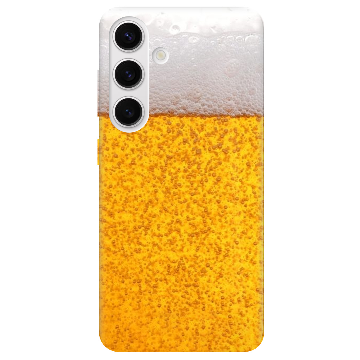 Чехол для Samsung Galaxy S24 Plus прозрачный Хмільна піна - фото 1 Чехол для Samsung Galaxy S24 Plus прозрачный Хмільна піна - фото 1 - Чехлы для телефонов