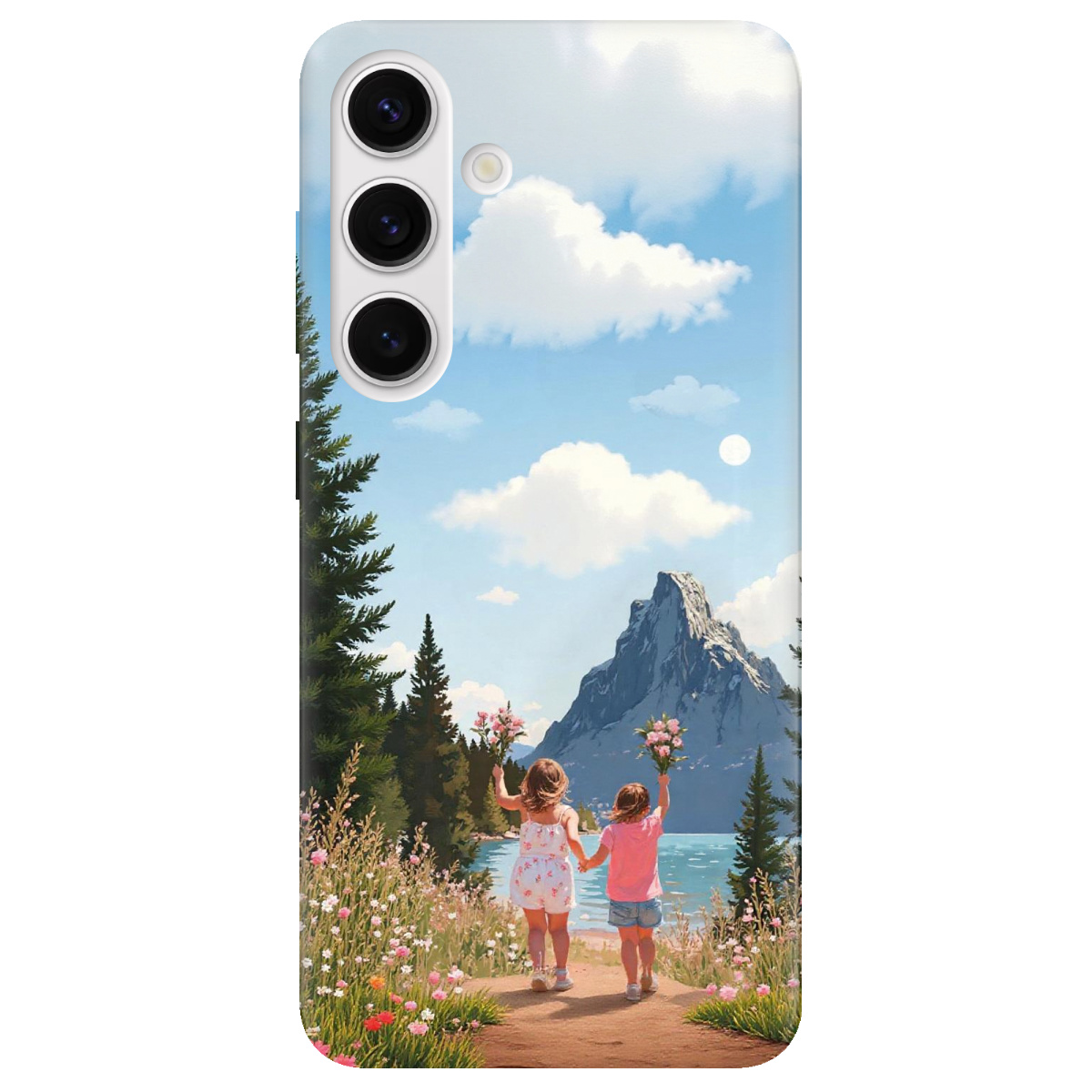 Чехол для Samsung Galaxy S25 Plus прозрачный Безтурботне літо - фото 1 - Чехлы для телефонов