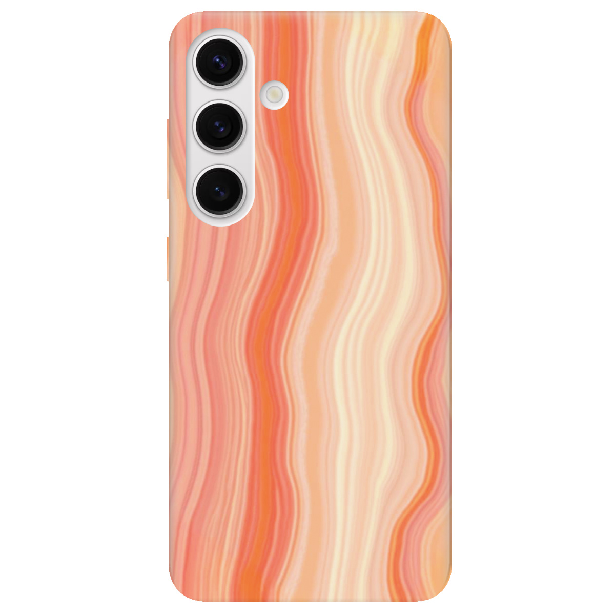 Чехол для Samsung Galaxy S24 Plus прозрачный Теплі хвилі - фото 1 - Чехлы для телефонов