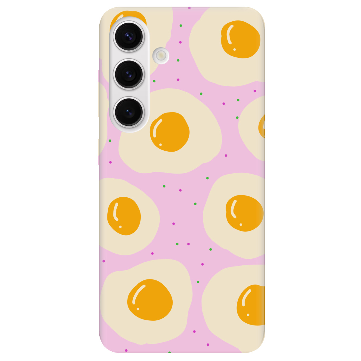 Чехол для Samsung Galaxy S24 Plus прозрачный Весела яєчня - фото 1 Чехол для Samsung Galaxy S24 Plus прозрачный Весела яєчня - фото 1 - Чехлы для телефонов