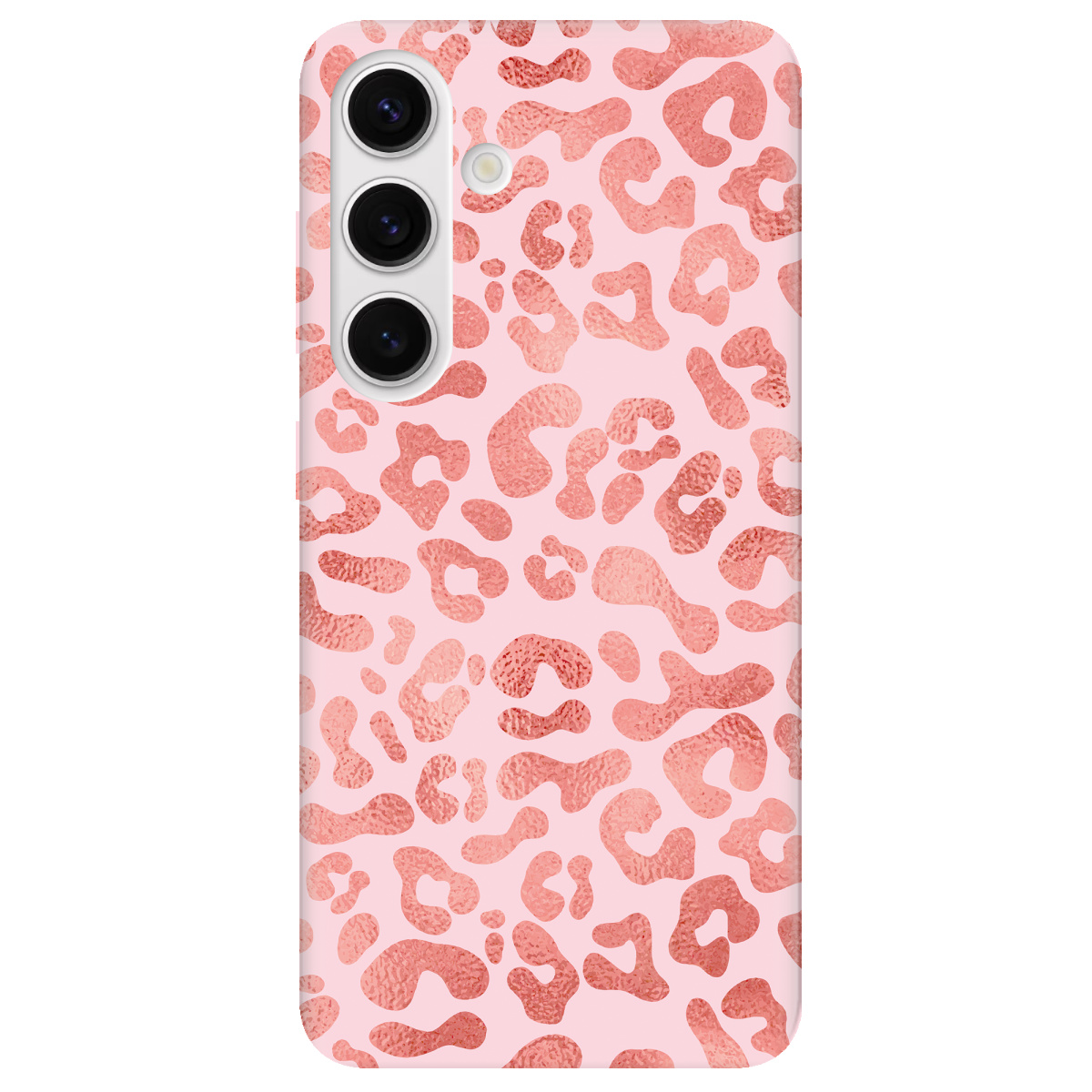 Чехол для Samsung Galaxy S24 Plus прозрачный Ніжний леопард - фото 1 - Чехлы для телефонов