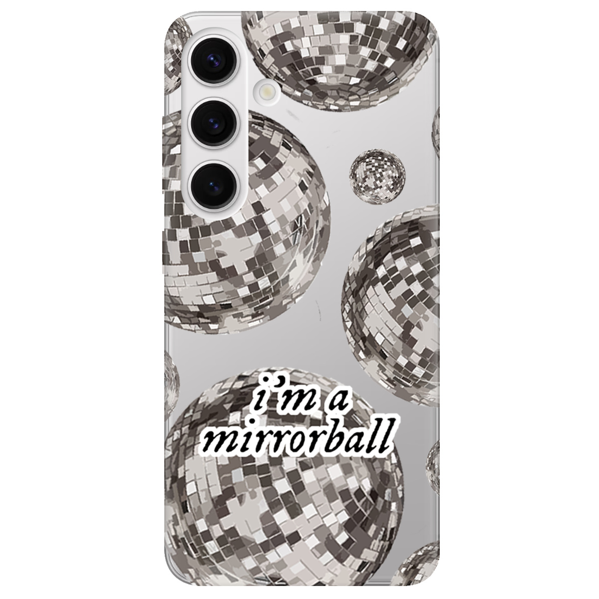 Чохол для Samsung Galaxy S24 Plus прозорий Сяючі кулі - фото 1 - Чохли для телефонів