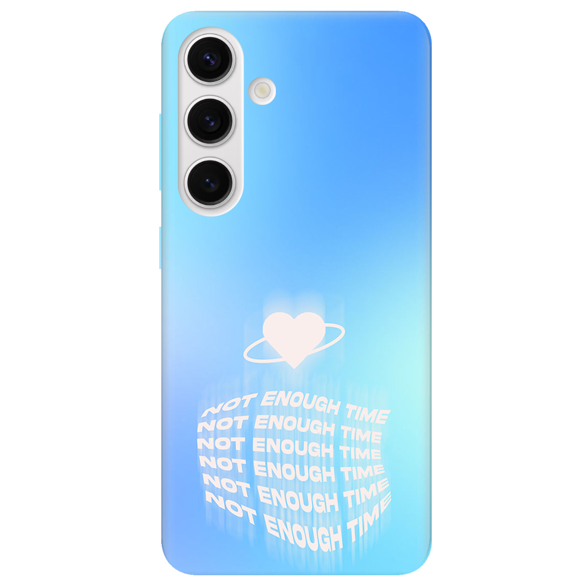 Чехол для Samsung Galaxy S25 Plus прозрачный Часу обмаль - фото 1 - Чехлы для телефонов