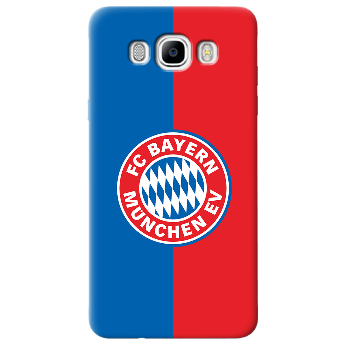 Чехол для Samsung Galaxy J7 2016 прозрачный FC Bayern München Бавария Мюнхен - фото 1 - Чехлы для телефонов