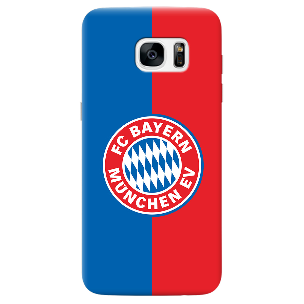Чехол для Samsung Galaxy S7 Edge прозрачный FC Bayern München Бавария Мюнхен - фото 1 - Чехлы для телефонов