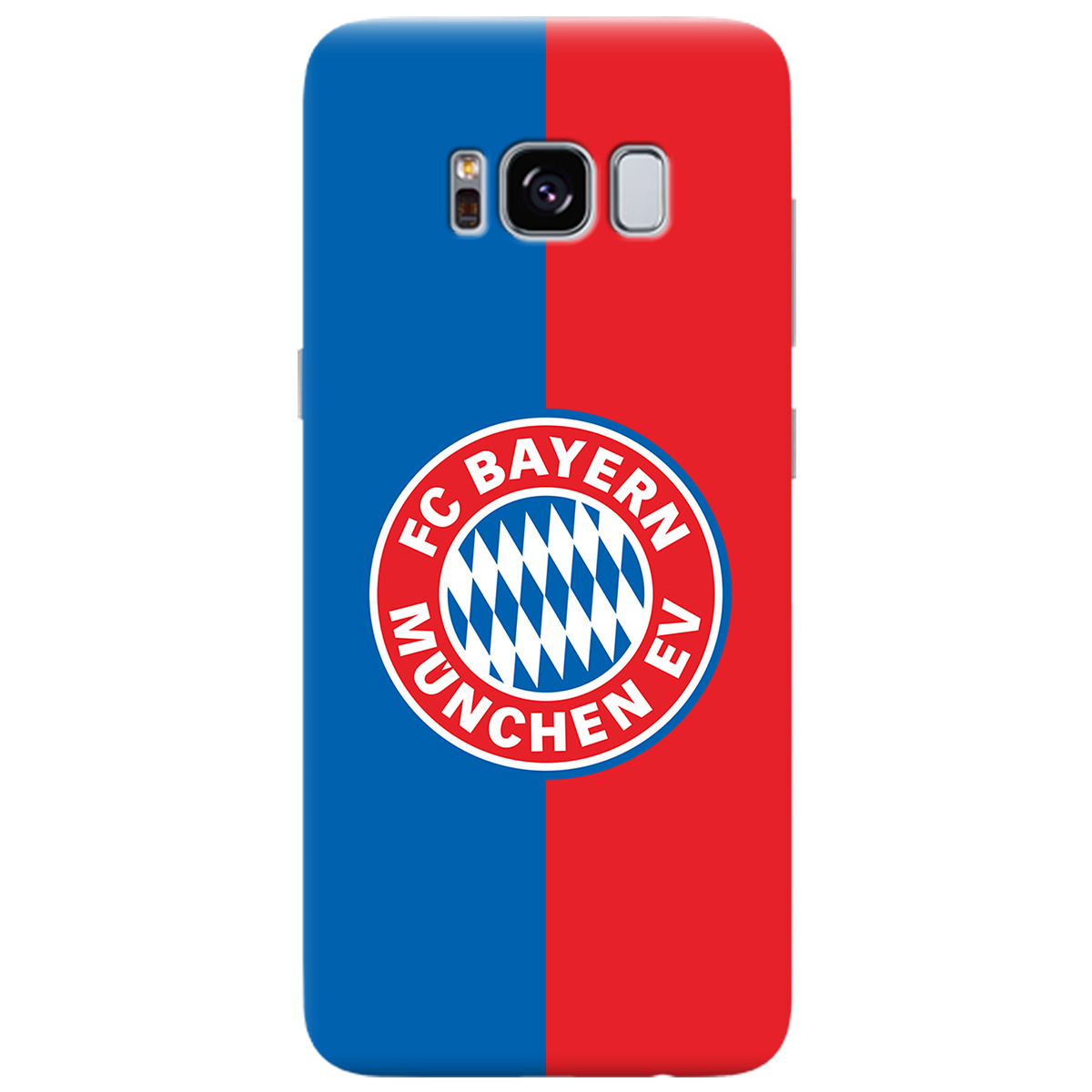 Чохол для Samsung Galaxy S8 прозорий FC Bayern München Баварія Мюнхен - фото 1 - Чохли для телефонів