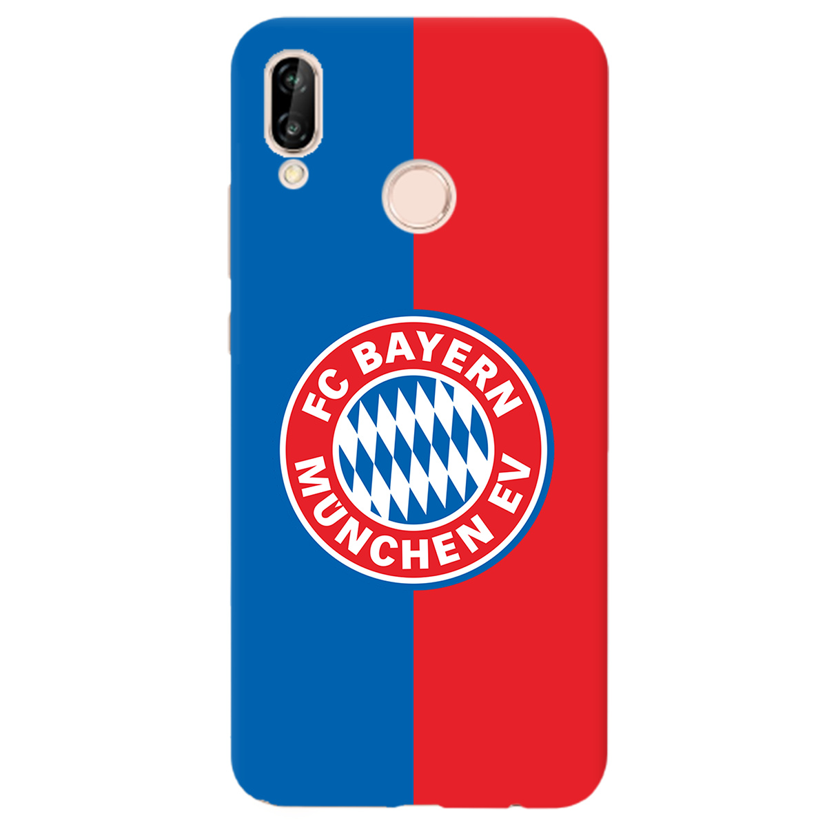 Чехол для Huawei P20 Lite прозрачный FC Bayern München Бавария Мюнхен - фото 1 - Чехлы для телефонов