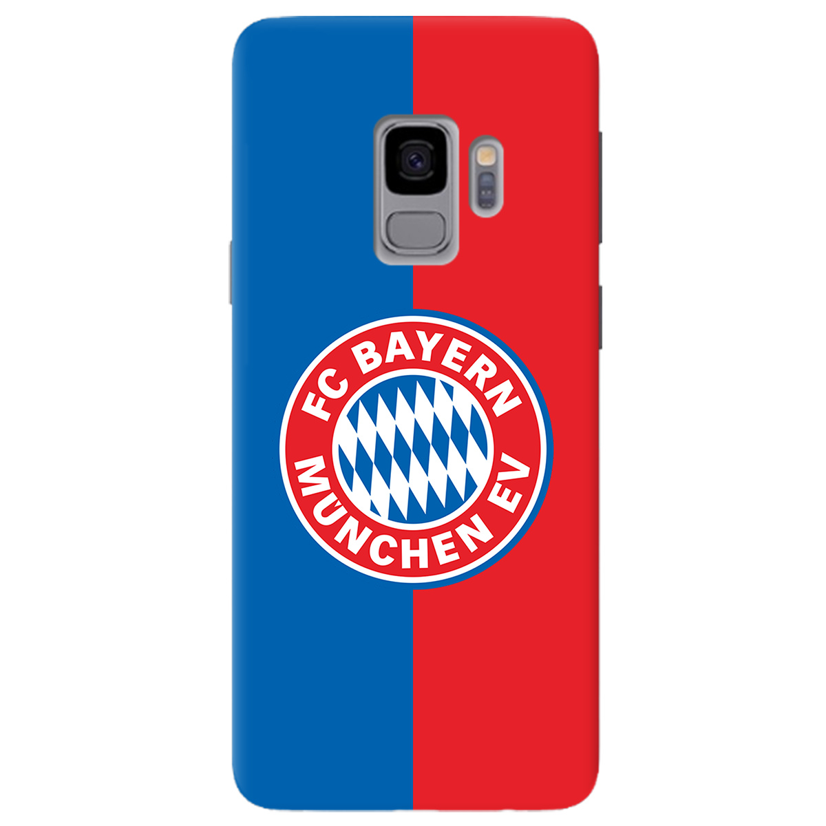 Чехол для Samsung Galaxy S9 прозрачный FC Bayern München Бавария Мюнхен - фото 1 - Чехлы для телефонов