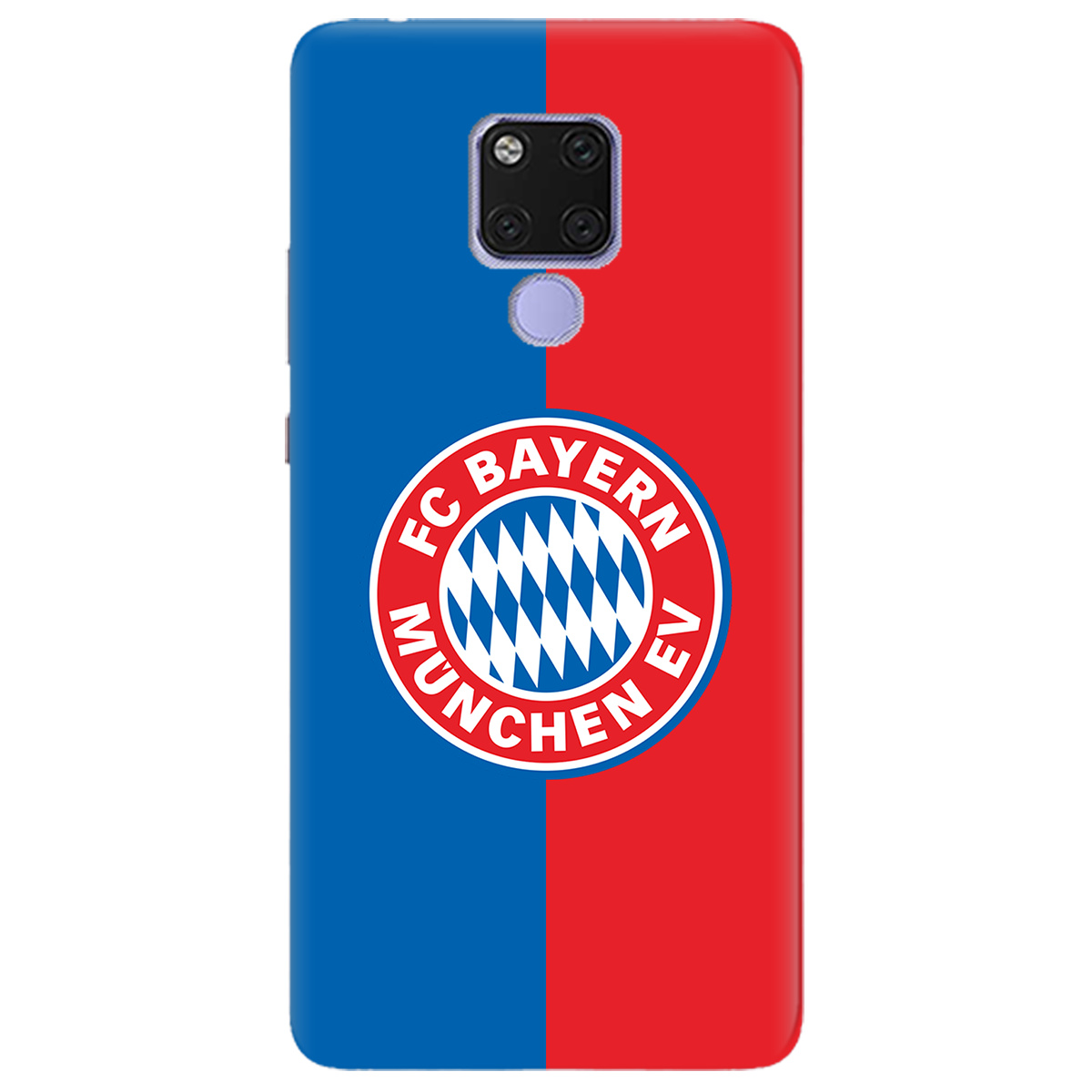 Чехол для Huawei Mate 20 прозрачный FC Bayern München Бавария Мюнхен - фото 1 - Чехлы для телефонов