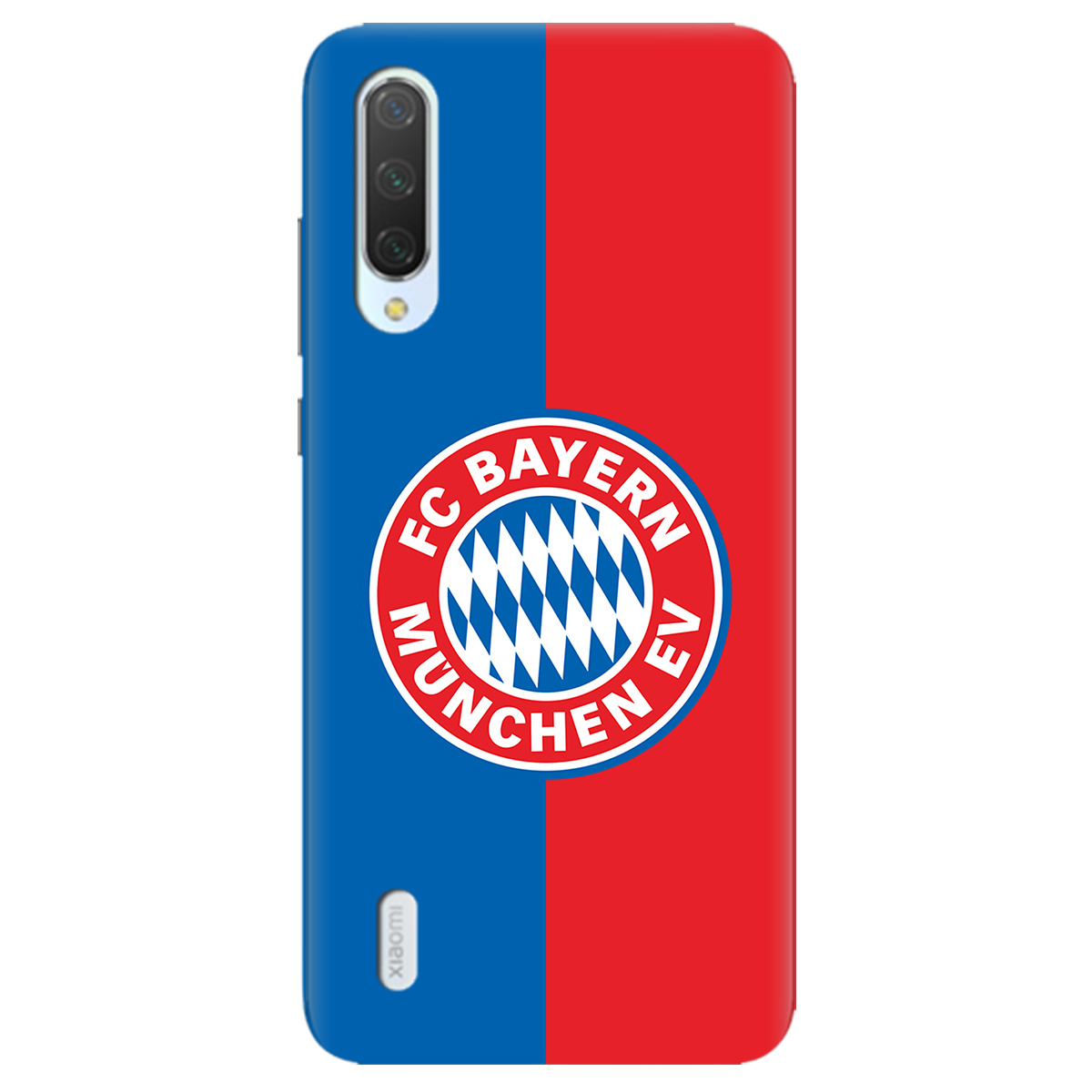 Чехол для Xiaomi Mi 9 Lite прозрачный FC Bayern München Бавария Мюнхен - фото 1 - Чехлы для телефонов