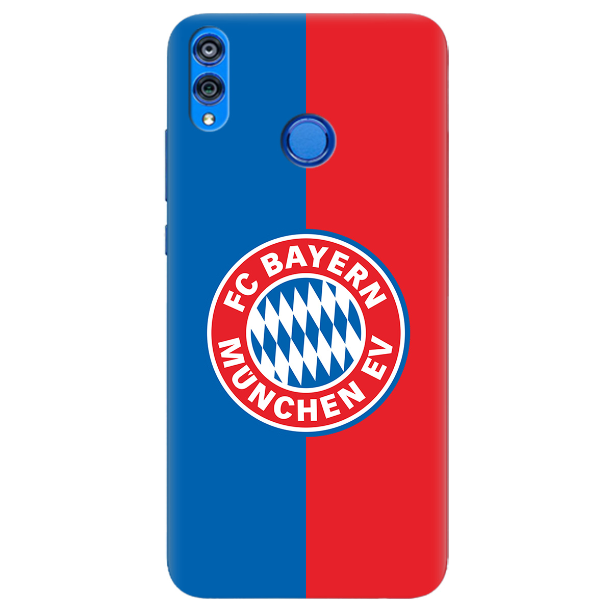 Чохол для Huawei Honor 8x прозорий FC Bayern München Баварія Мюнхен - фото 1 - Чохли для телефонів