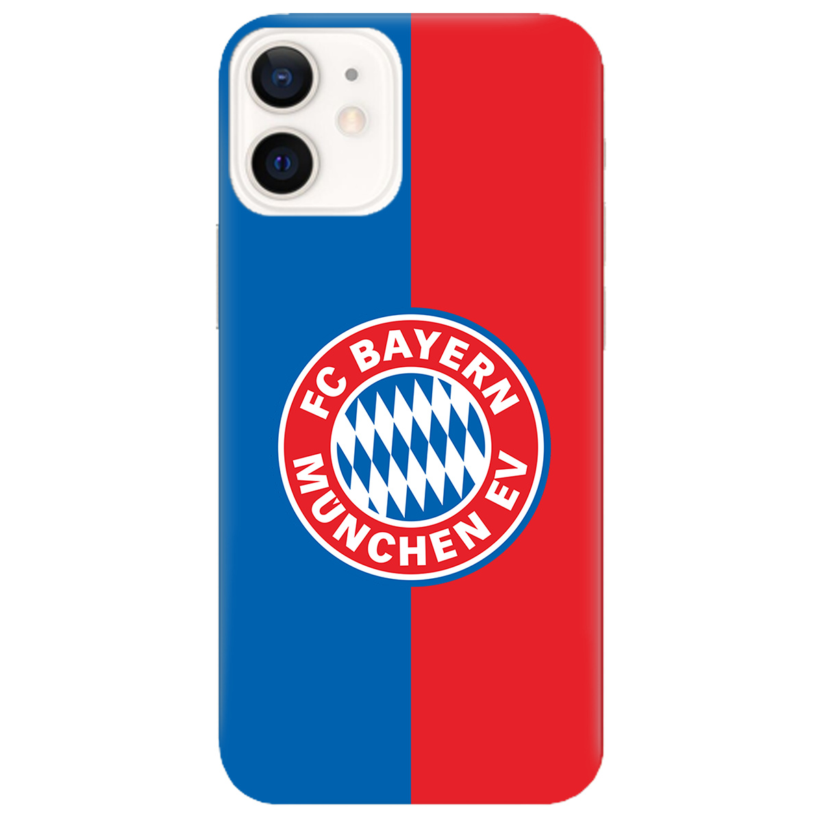 Чехол для Apple iPhone 12 прозрачный FC Bayern München Бавария Мюнхен - фото 1 - Чехлы для телефонов