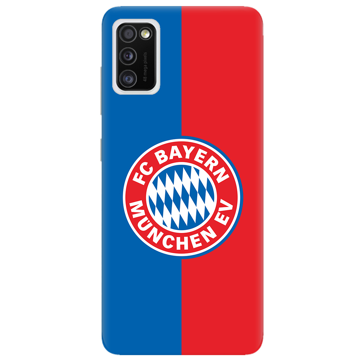 Чехол для Samsung Galaxy A41 прозрачный FC Bayern München Бавария Мюнхен - фото 1 - Чехлы для телефонов
