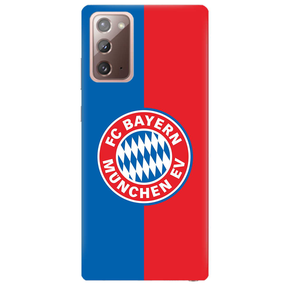 Чехол для Samsung Galaxy Note 20 прозрачный FC Bayern München Бавария Мюнхен - фото 1 - Чехлы для телефонов