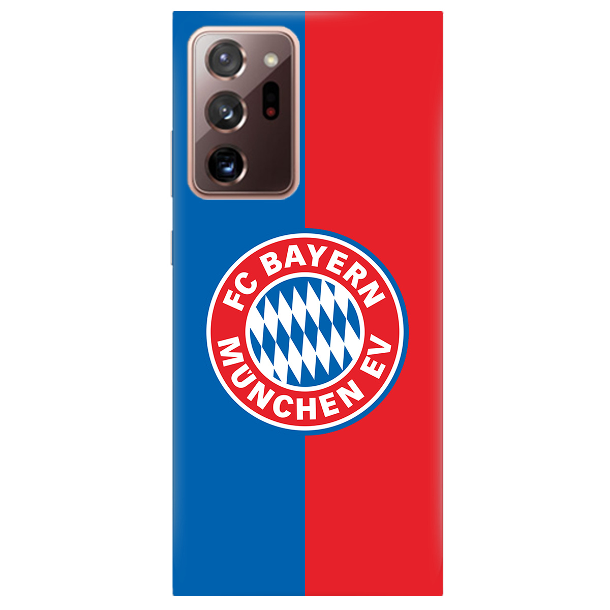 Чехол для Samsung Galaxy Note 20 Ultra прозрачный FC Bayern München Бавария Мюнхен - фото 1 - Чехлы для телефонов