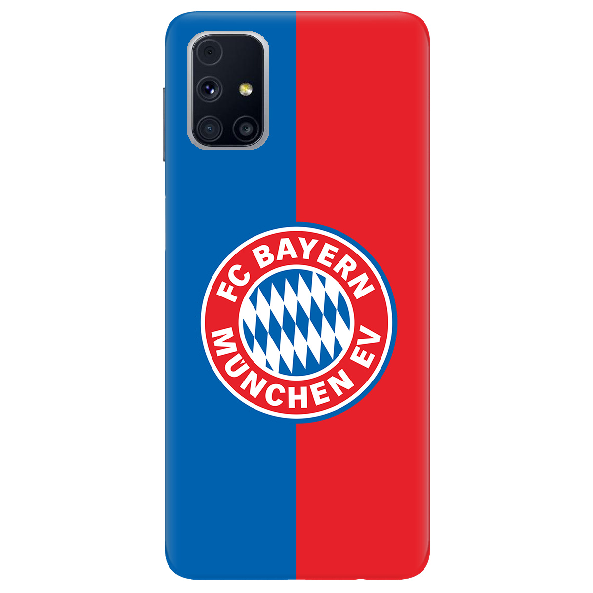 Чохол для Samsung Galaxy M31s прозорий FC Bayern München Баварія Мюнхен - фото 1 - Чохли для телефонів