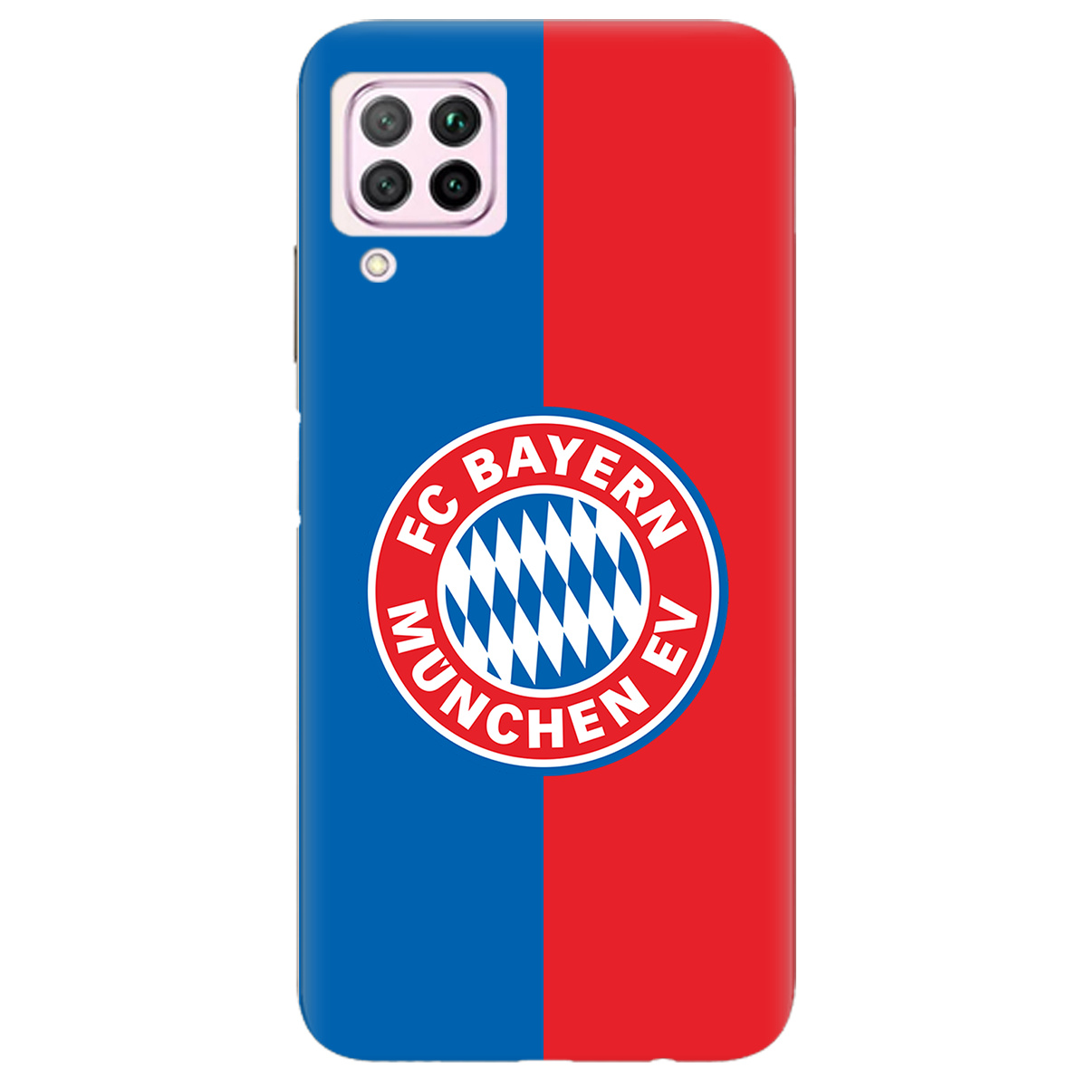 Чехол для Huawei P40 Lite прозрачный FC Bayern München Бавария Мюнхен - фото 1 - Чехлы для телефонов
