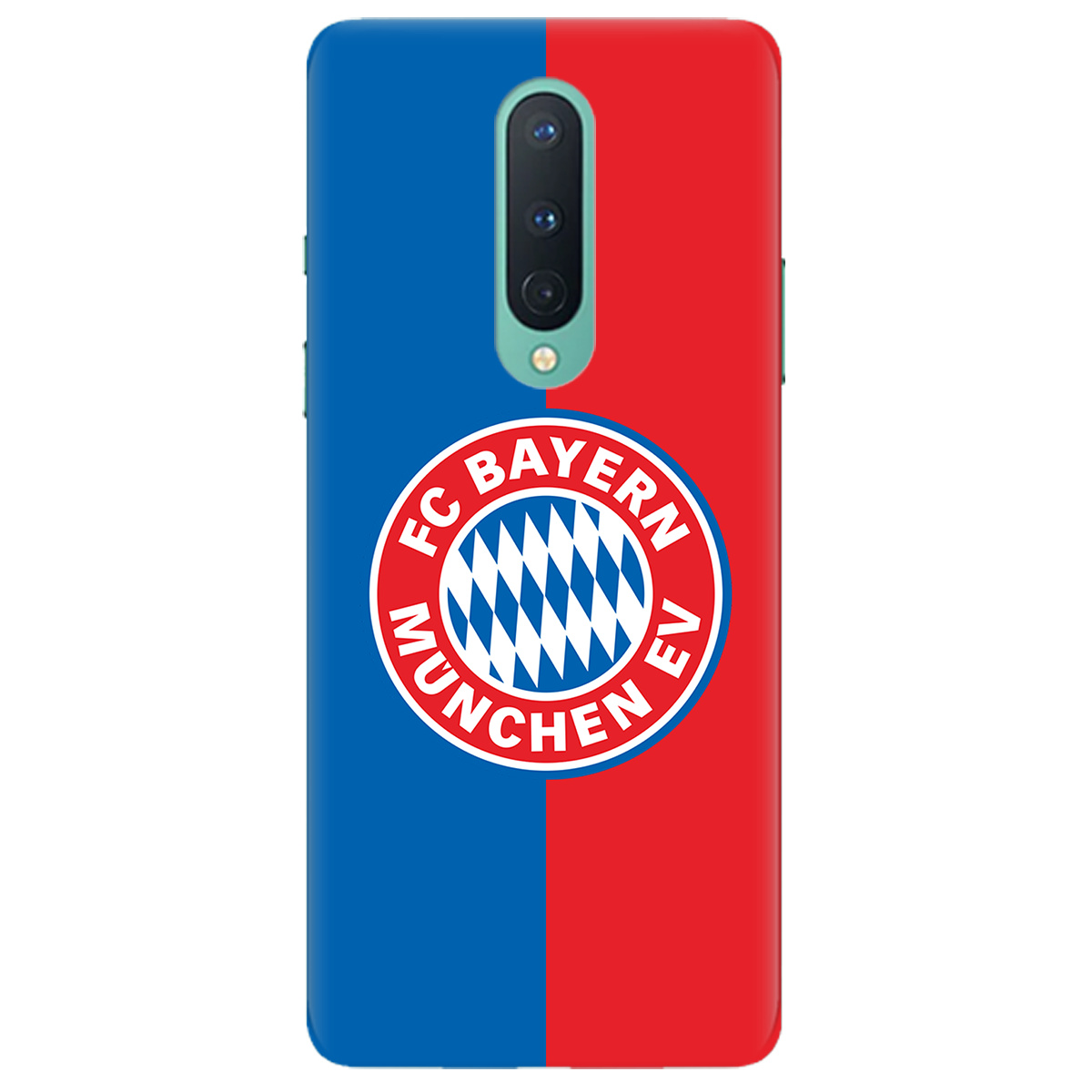 Чохол для OnePlus 8 прозорий FC Bayern München Баварія Мюнхен - фото 1 - Чохли для телефонів