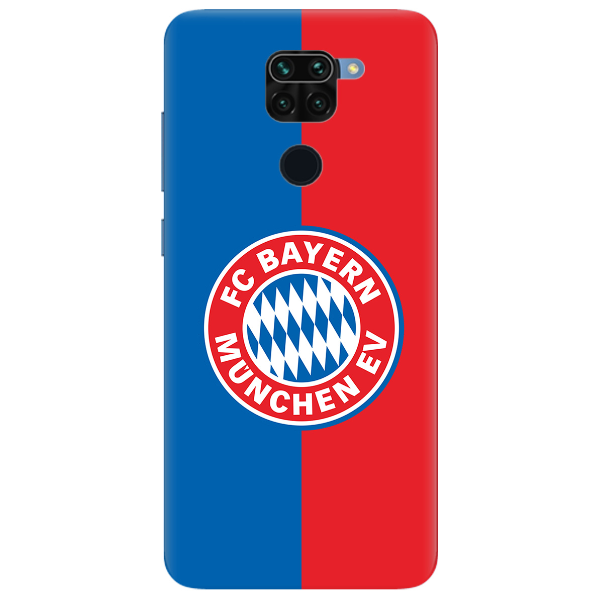 Чехол для Xiaomi Redmi Note 9 прозрачный FC Bayern München Бавария Мюнхен - фото 1 - Чехлы для телефонов