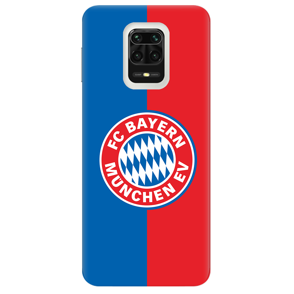 Чохол для Xiaomi Redmi Note 9s прозорий FC Bayern München Баварія Мюнхен - фото 1 - Чохли для телефонів