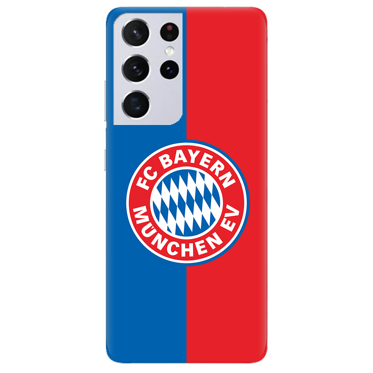 Чохол для Samsung Galaxy S21 Ultra прозорий FC Bayern München Баварія Мюнхен - фото 1 - Чохли для телефонів