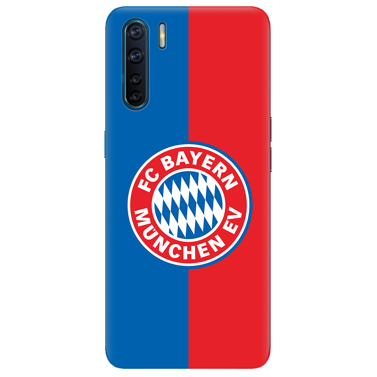 Чехол для Oppo A91 прозрачный FC Bayern München Бавария Мюнхен - фото 1 - Чехлы для телефонов
