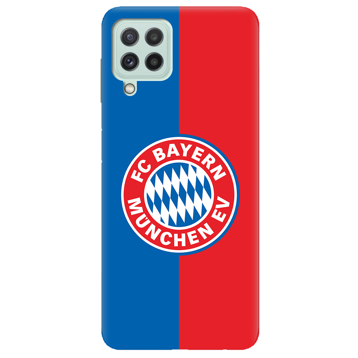Чехол для Samsung Galaxy M32 прозрачный FC Bayern München Бавария Мюнхен - фото 1 - Чехлы для телефонов