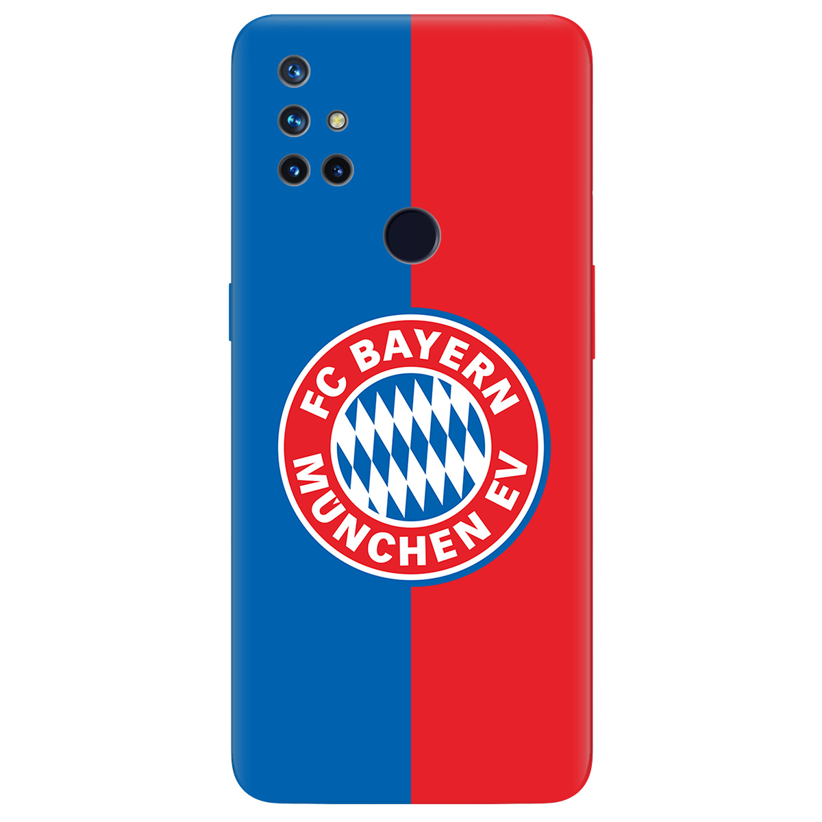 Чехол для OnePlus Nord N10 5G прозрачный FC Bayern München Бавария Мюнхен - фото 1 - Чехлы для телефонов