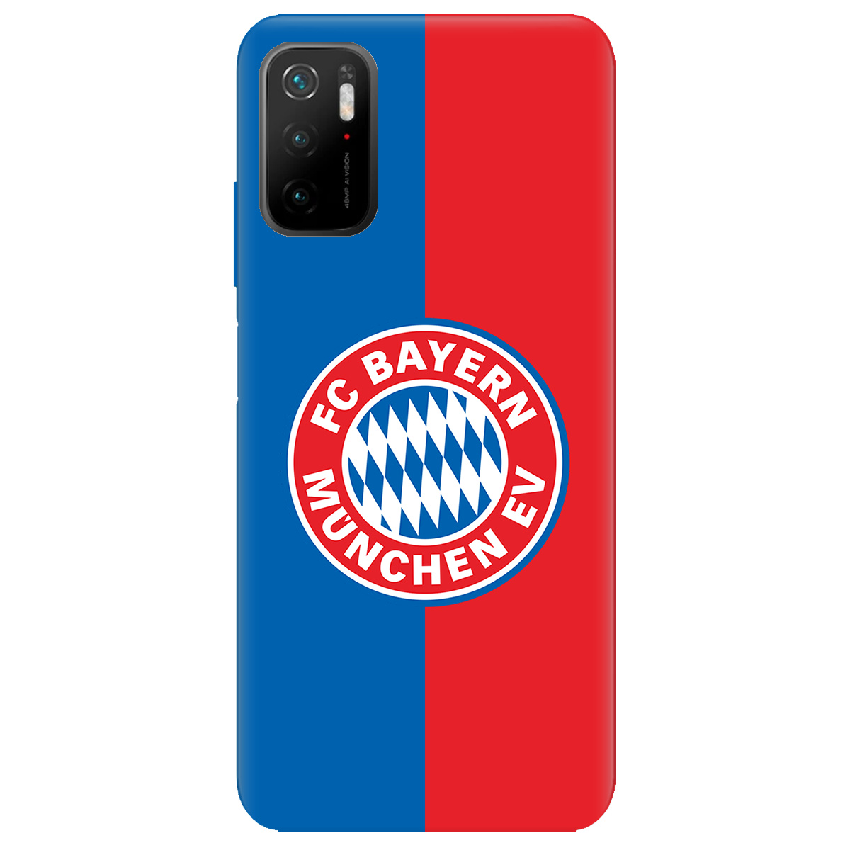 Чохол для Xiaomi Redmi Note 10 5G прозорий FC Bayern München Баварія Мюнхен - фото 1 - Чохли для телефонів