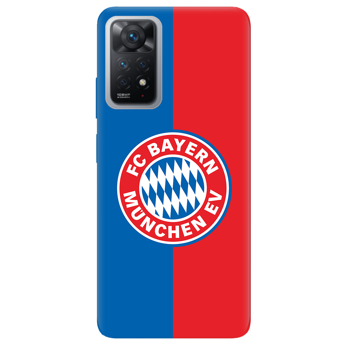 Чохол для Xiaomi Redmi Note 11 Pro прозорий FC Bayern München Баварія Мюнхен - фото 1 - Чохли для телефонів