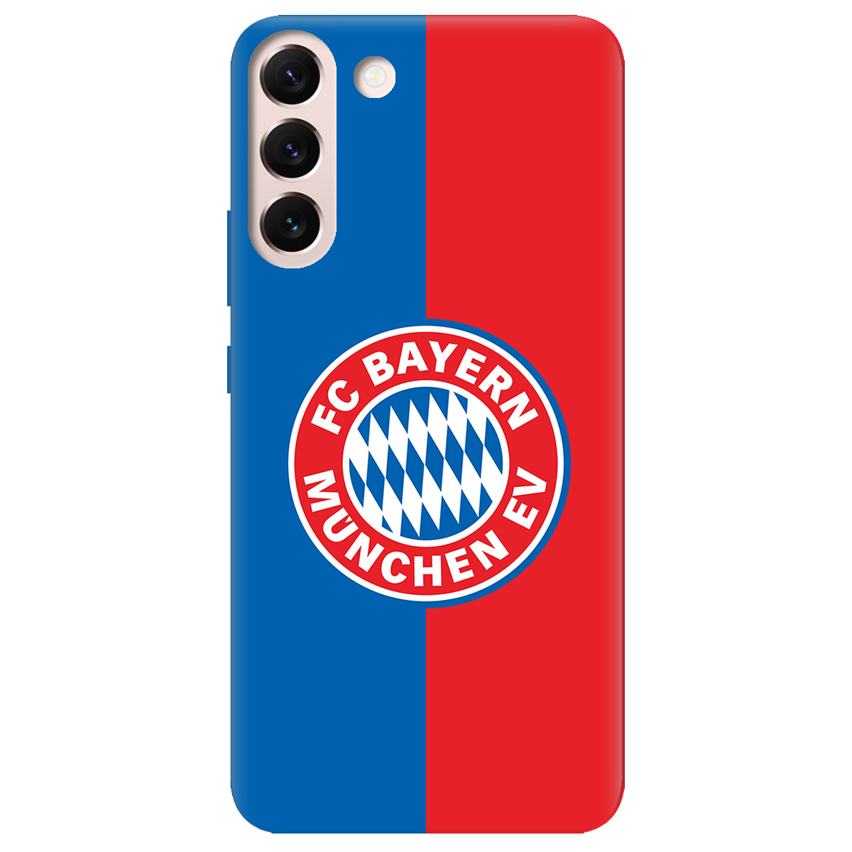 Чехол для Samsung Galaxy S22 прозрачный FC Bayern München Бавария Мюнхен - фото 1 - Чехлы для телефонов