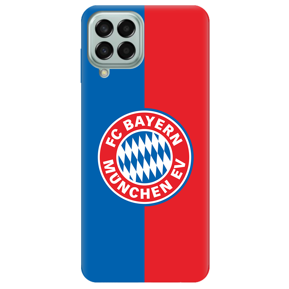 Чехол для Samsung Galaxy M53 прозрачный FC Bayern München Бавария Мюнхен - фото 1 - Чехлы для телефонов