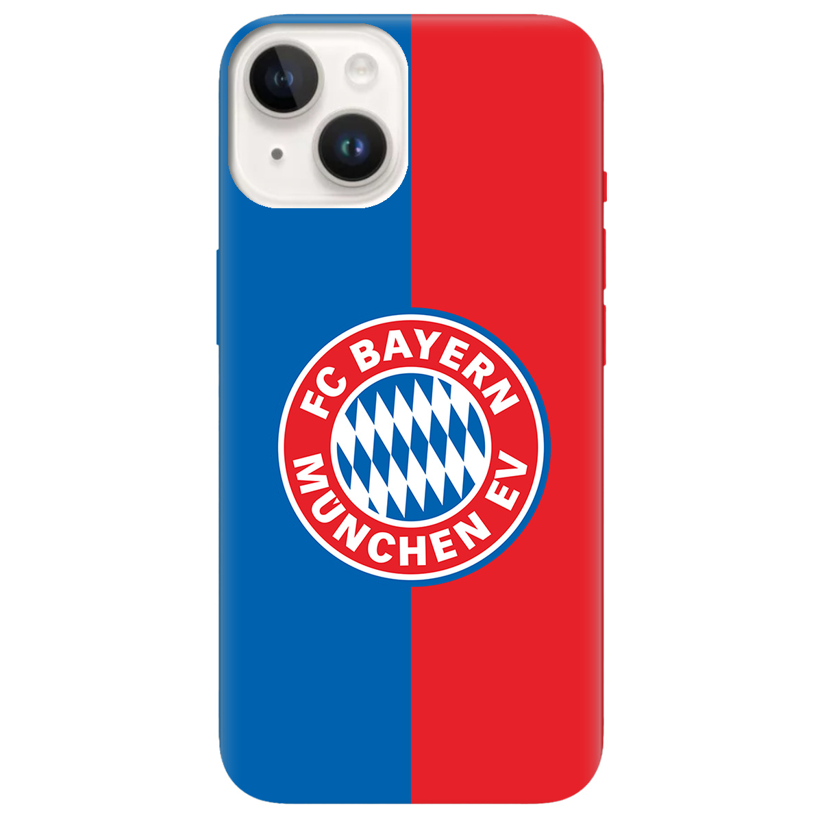Чохол для Apple iPhone 14 Plus прозорий FC Bayern München Баварія Мюнхен - фото 1 - Чохли для телефонів