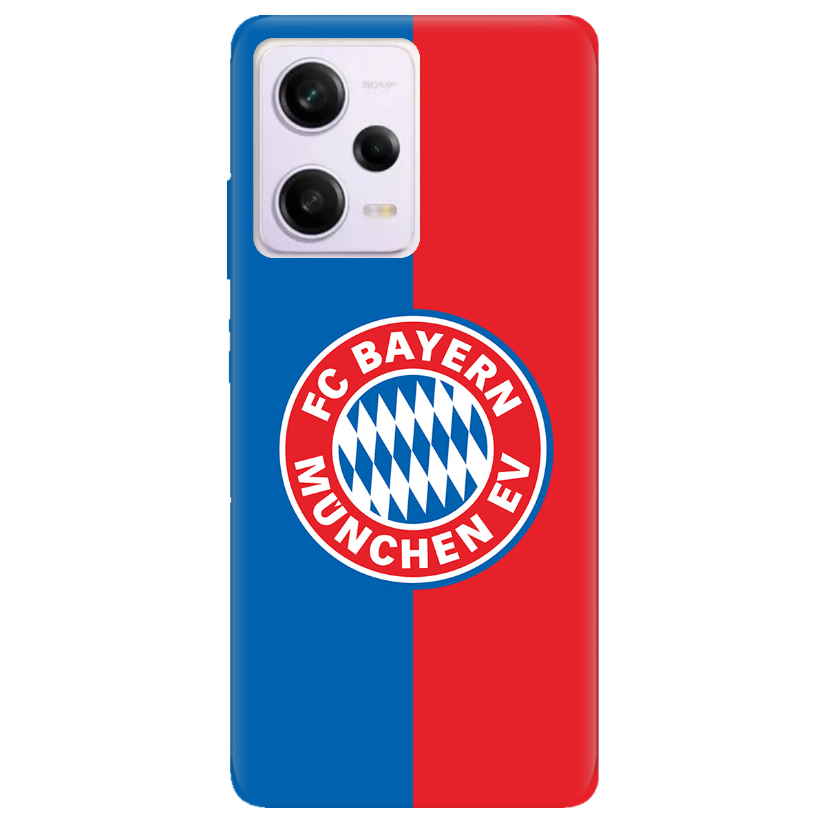 Чохол для Xiaomi Redmi Note 12 Pro 5G прозорий FC Bayern München Баварія Мюнхен - фото 1 Чохол для Xiaomi Redmi Note 12 Pro 5G прозорий FC Bayern München Баварія Мюнхен - фото 1 - Чохли для телефонів