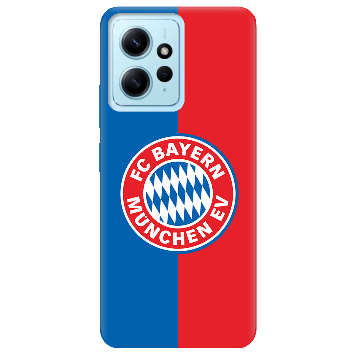 Чехол для Xiaomi Redmi Note 12 4G прозрачный FC Bayern München Бавария Мюнхен - фото 1 - Чехлы для телефонов