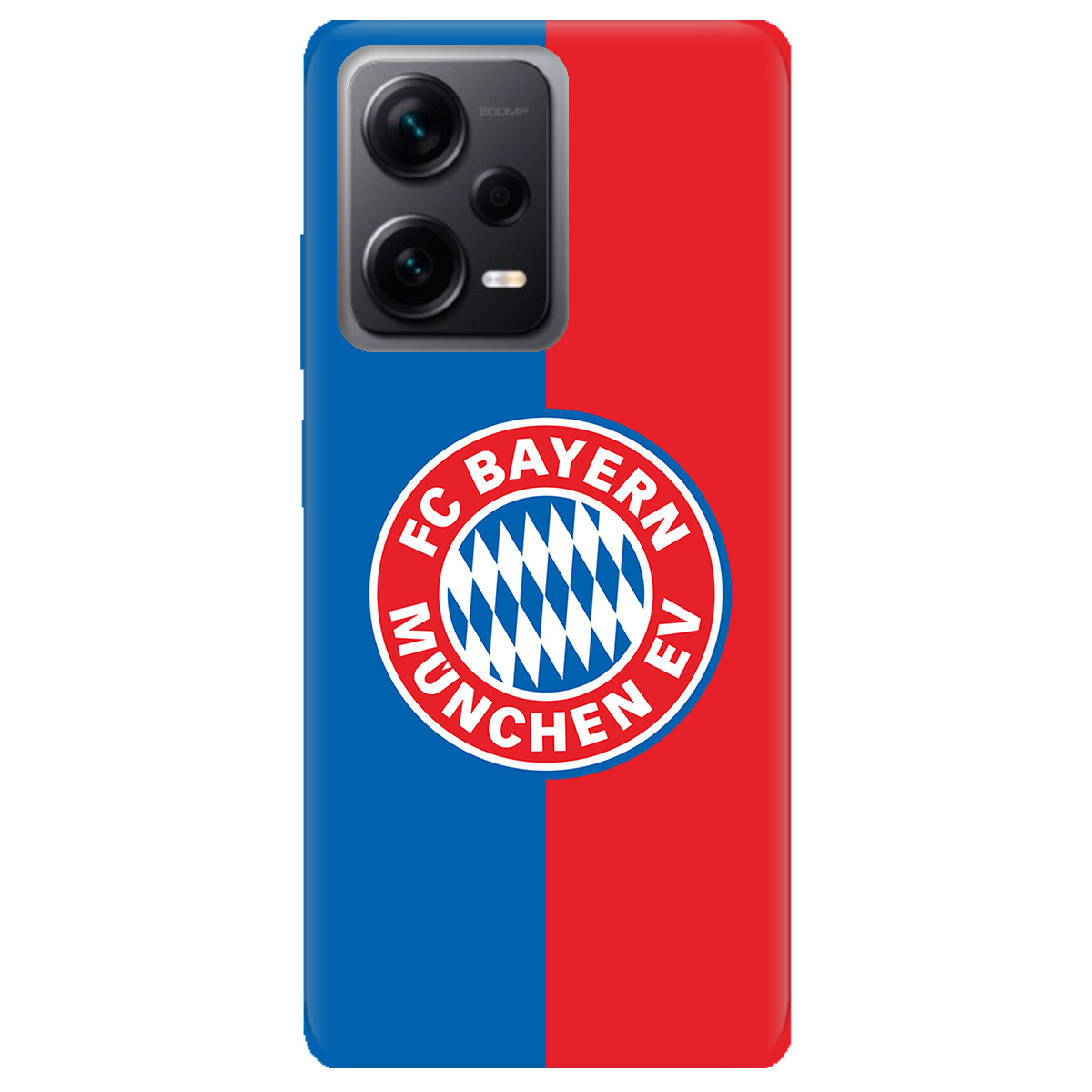 Чехол для Xiaomi Redmi Note 12 Pro + 5G прозрачный FC Bayern München Бавария Мюнхен - фото 1 - Чехлы для телефонов