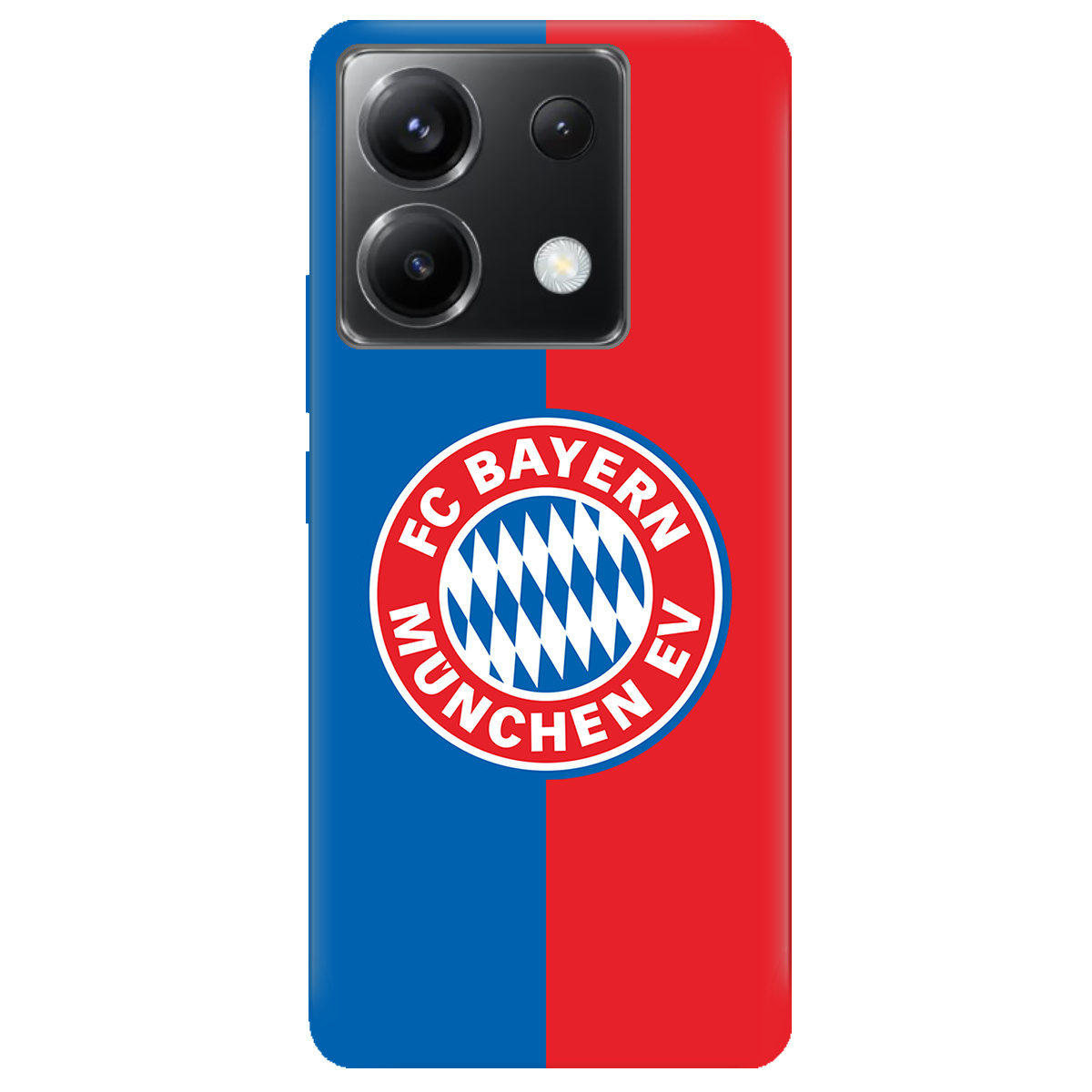 Чехол для Xiaomi Redmi Note 13 Pro 5G прозрачный FC Bayern München Бавария Мюнхен - фото 1 - Чехлы для телефонов