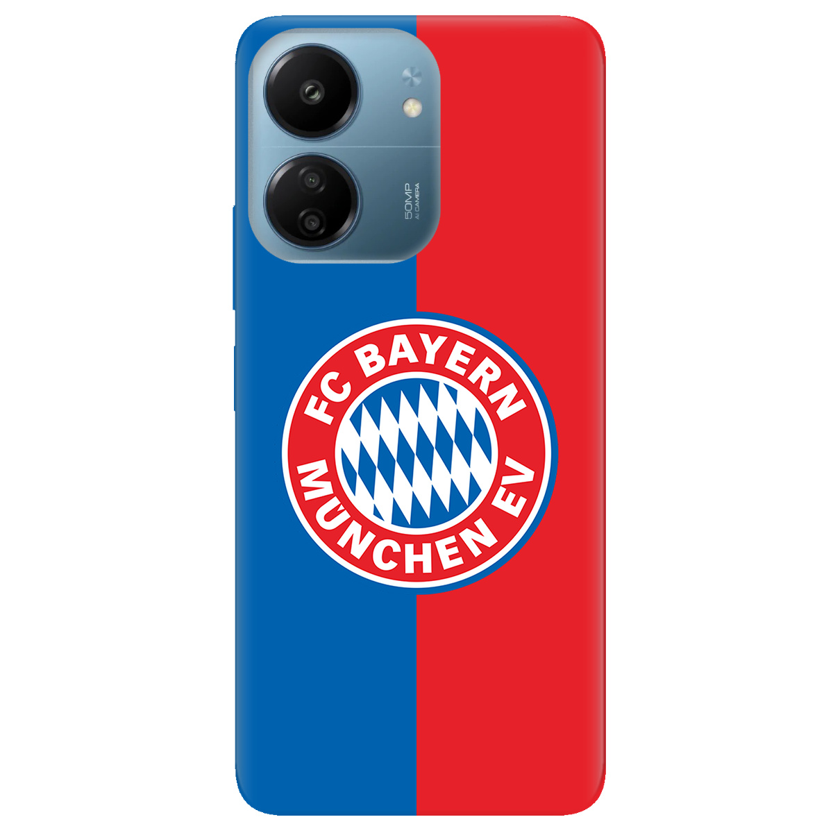 Чехол для Xiaomi Poco C65 прозрачный FC Bayern München Бавария Мюнхен - фото 1 - Чехлы для телефонов