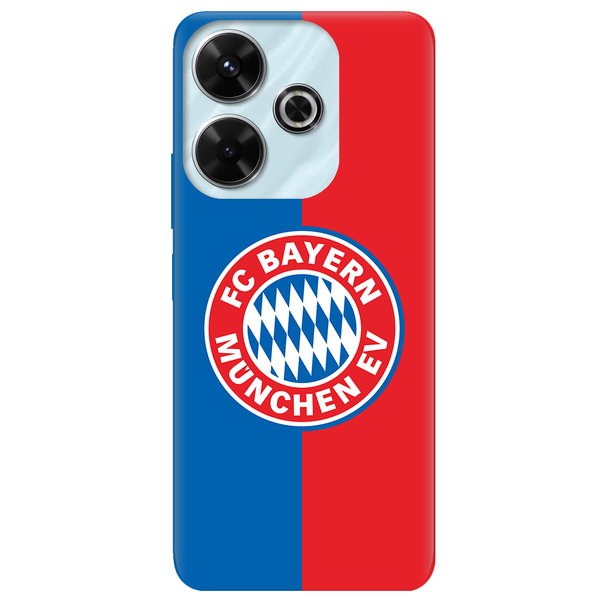 Чохол для Xiaomi Redmi 13 прозорий FC Bayern München Баварія Мюнхен - фото 1 - Чохли для телефонів