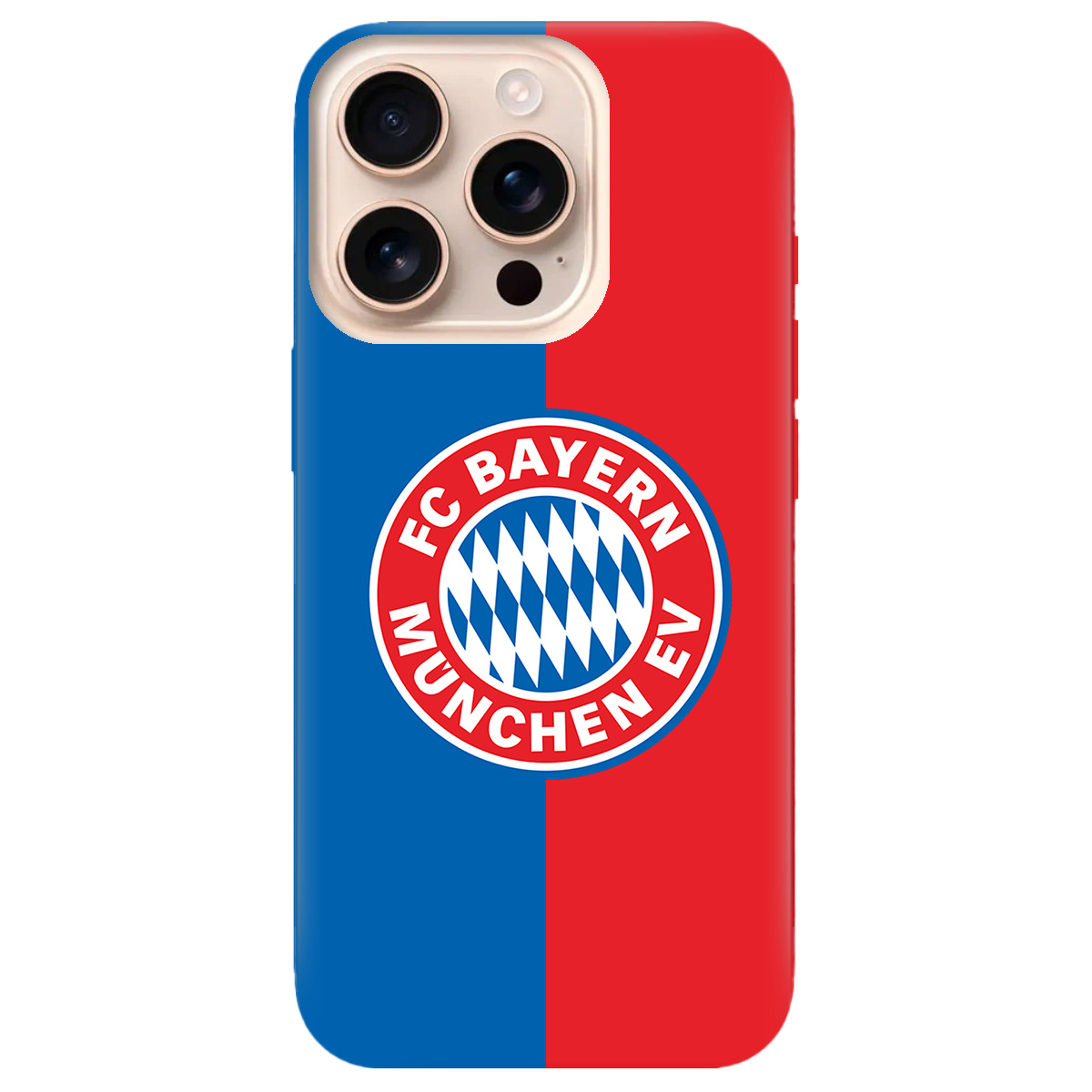 Чехол для Apple iPhone 16 Pro Max прозрачный FC Bayern München Бавария Мюнхен - фото 1 - Чехлы для телефонов