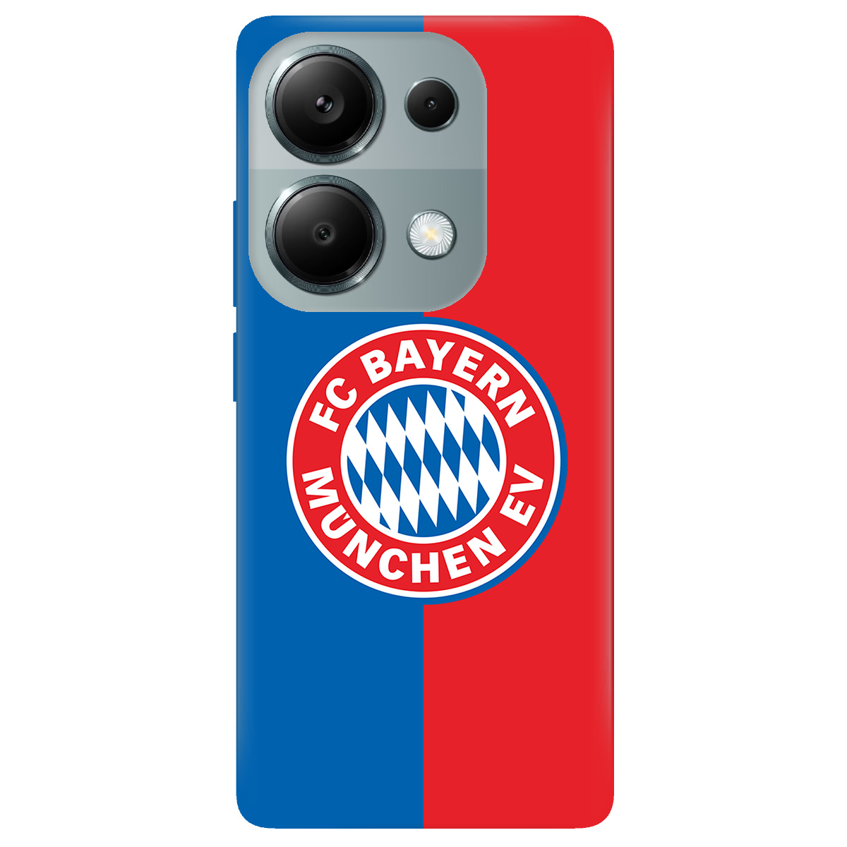 Чехол для Xiaomi Poco M6 Pro 4G прозрачный FC Bayern München Бавария Мюнхен - фото 1 - Чехлы для телефонов