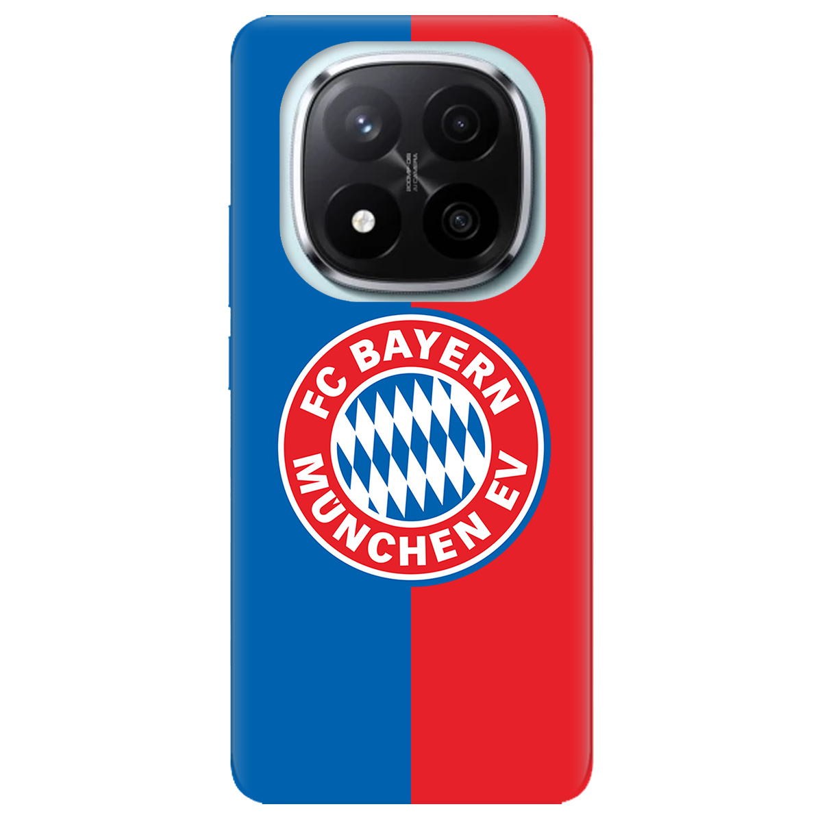 Чехол для Xiaomi Redmi Note 14 Pro + 5G прозрачный FC Bayern München Бавария Мюнхен - фото 1 - Чехлы для телефонов