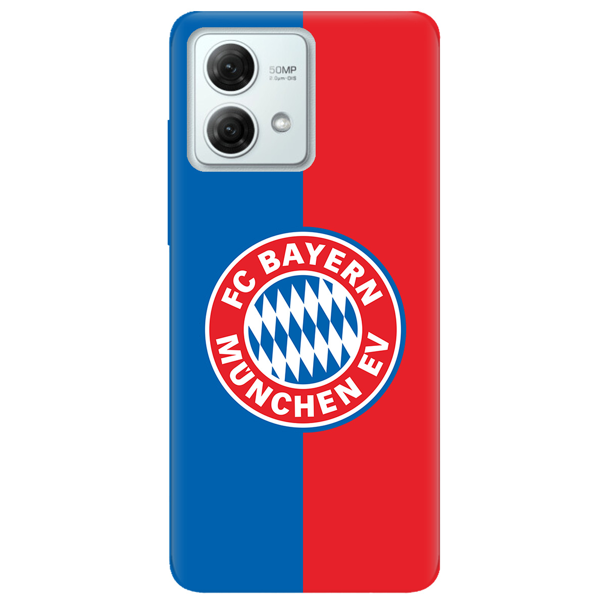 Чохол для Motorola G84 прозорий FC Bayern München Баварія Мюнхен - фото 1 Чохол для Motorola G84 прозорий FC Bayern München Баварія Мюнхен - фото 1 - Чохли для телефонів