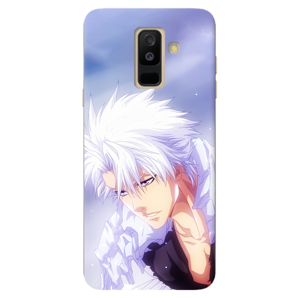 Чехол для Samsung Galaxy A6 Plus 2018 прозрачный Тошіро Bleach - фото 1 - Чехлы для телефонов